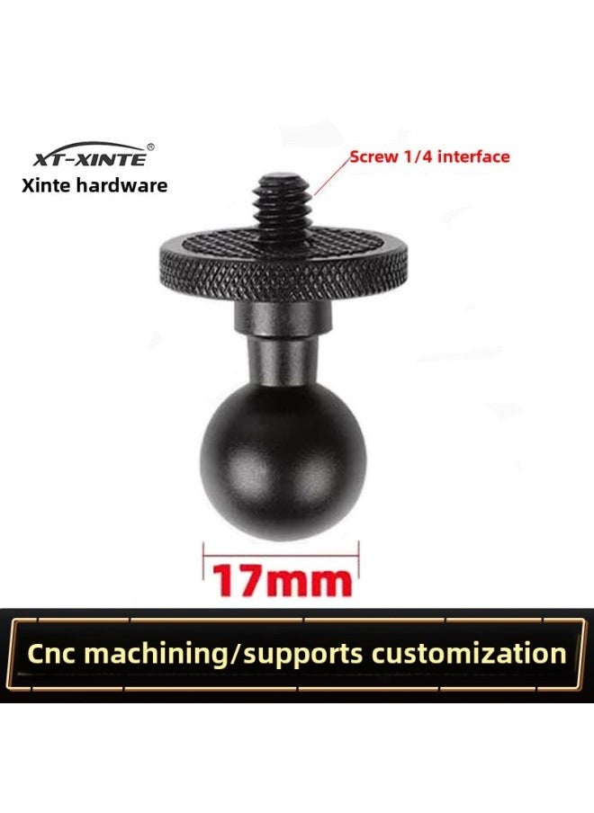 Applicable To Lnsta360 Gopro1/4 Screw Adapter Car Mobile Phone Camera Bracket Accessories Ball Head 17mm-Color:F45809 - Image 2