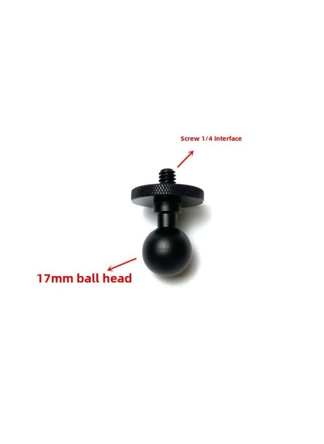 Applicable To Lnsta360 Gopro1/4 Screw Adapter Car Mobile Phone Camera Bracket Accessories Ball Head 17mm-Color:F45809 - Image 3