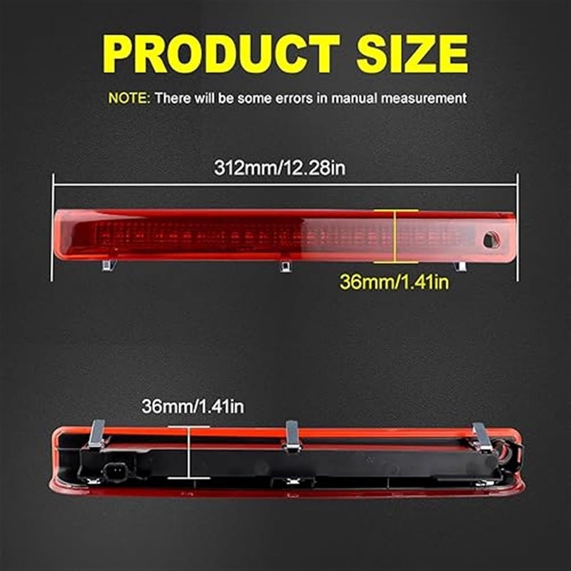 QASULER Third Brake Light for Renault Megane MK3 - Image 4