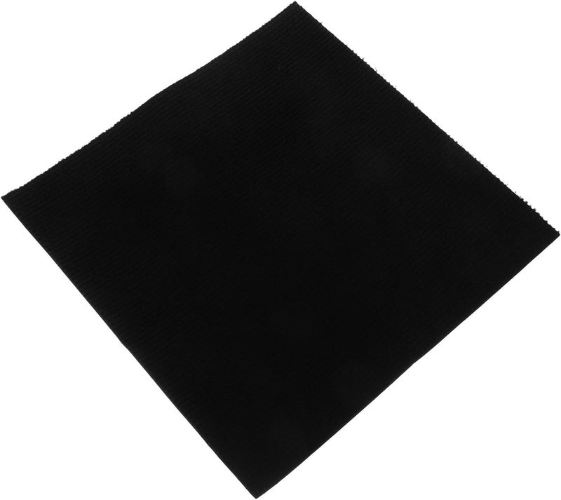 POPETPOP Self-Adhesive Cat Scratch Carpet Pad Trimmed 30x30cm Black Sturdy Cat Scratcher Mat and Furniture Protection Indoor Kitten Scratch Board - Image 1