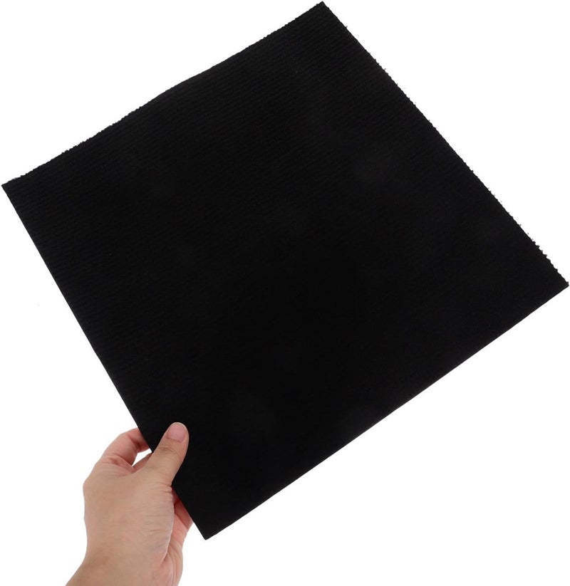 POPETPOP Self-Adhesive Cat Scratch Carpet Pad Trimmed 30x30cm Black Sturdy Cat Scratcher Mat and Furniture Protection Indoor Kitten Scratch Board - Image 4
