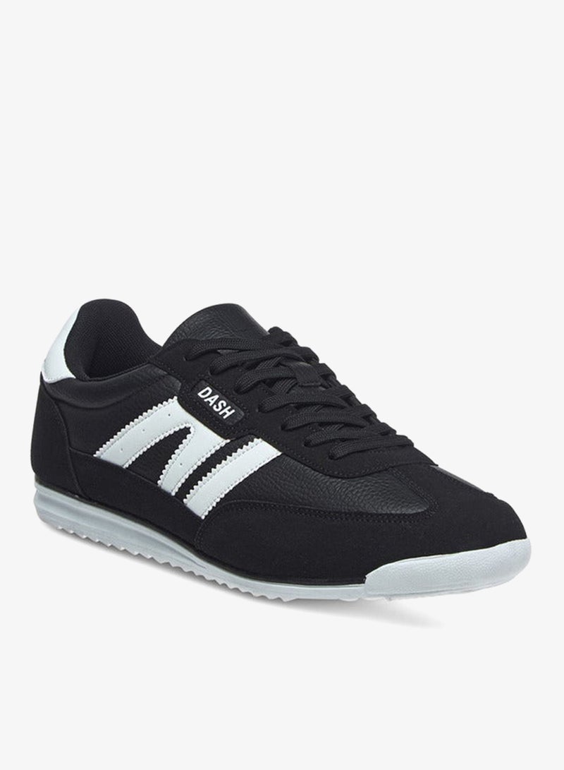 Dash Men's Logo Detail Sports Shoes with Lace-Up Closure - Image 2