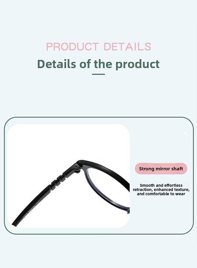 CIKJUK Round Kids Blue Light Blocking Glasses for Boys Girls Reading Gaming Eye Glasses Children Anti Radiation Eyeglasses Lightweight Students Eyeglass Fashion Kid Eyewear Age 3-12 Black - Image 5
