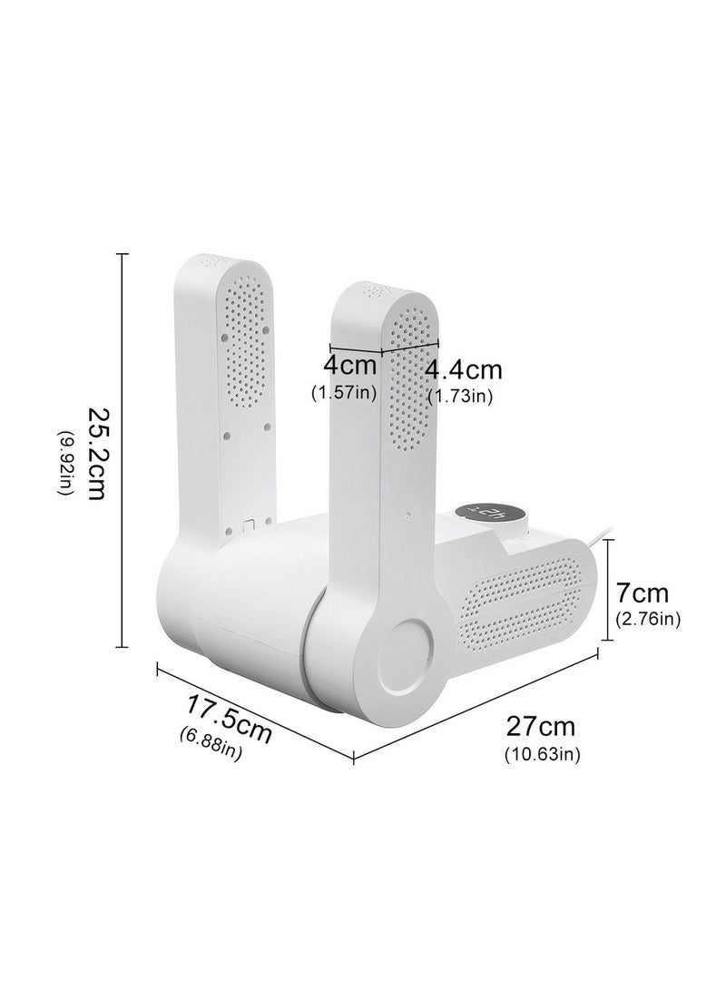 Portable Electric fast heater shoe dryer white  - Image 3