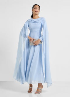 MARYISA Yalina Flared Sleeve Tiered Dress  - Image 4