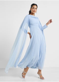 MARYISA Yalina Flared Sleeve Tiered Dress  - Image 1