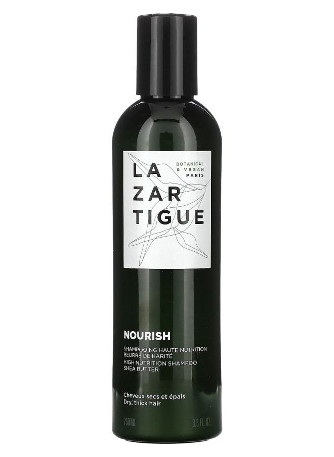 Lazartigue - Nourish High Nutrition Shampoo Shea Butter Dry Thick Hair 8.5 fl oz (250 ml) - Image 1