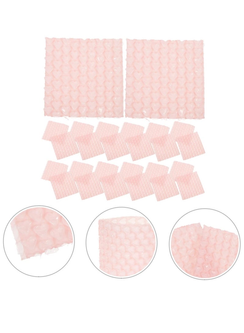 Excefore love plastic thicken bubble bags, 60pcs mailing shockproof bubble bags for bubble packaging bags Heart-shaped bubble cushioning bags bubble Shipping Mailers  - Image 4