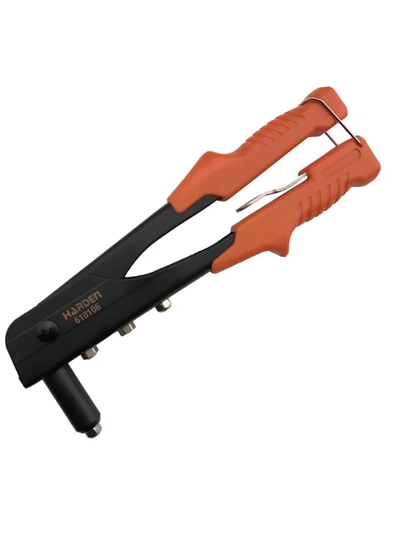 Harden Harden 105 Hand Riveter Rivet with 4 Replaceable Nozzles Professional Heavy Duty 610106  - Image 1