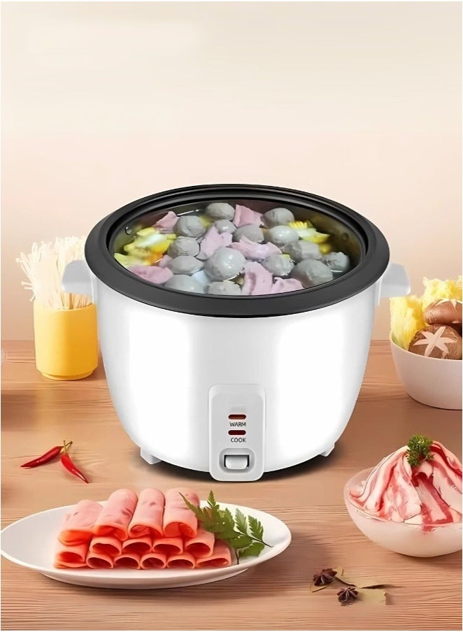 Smart Electric Rice Cooker and Steamer – 2.8 Liter Capacity, 1000W Fast Cooking, Non-Stick Inner Pot, Auto Keep Warm Function – Multi-Purpose Cooker for Rice, Grains, Vegetables, and More  - Image 2