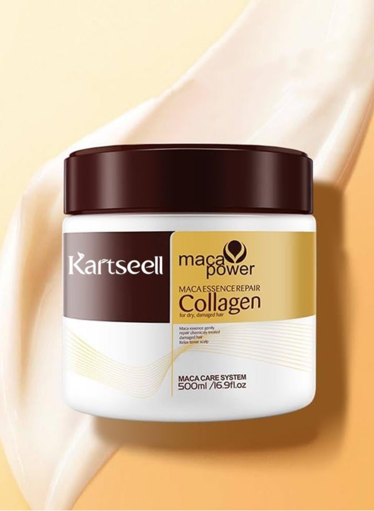 KARSEELL Maca Essence Repair Collagen for Dry Damaged hair - Image 1
