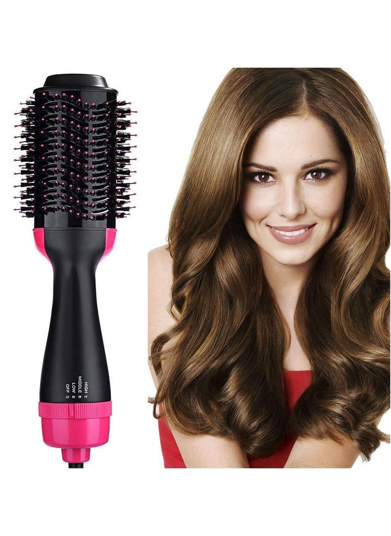 One Step 3 in 1 Hair Dryer and Volumizer One Step Negative Iron Straightening Brush Salon Hair Dryer Curling Comb Hot Air  - Image 1