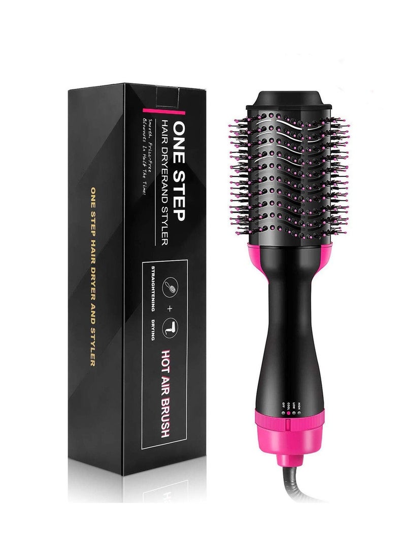 One Step 3 in 1 Hair Dryer and Volumizer One Step Negative Iron Straightening Brush Salon Hair Dryer Curling Comb Hot Air  - Image 3