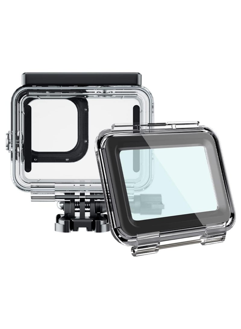 General Waterproof Case for Gopro HERO 11 10 9 Black, 50M Underwater Diving Transparent Case with Quick-Release Bracket for Gopro HERO11 10 Black Sports Camera  - Image 1