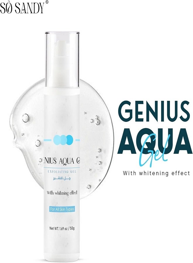 So Sandy Genius Aqua Exfoliating Gel with whitening Effect 50g - Image 2