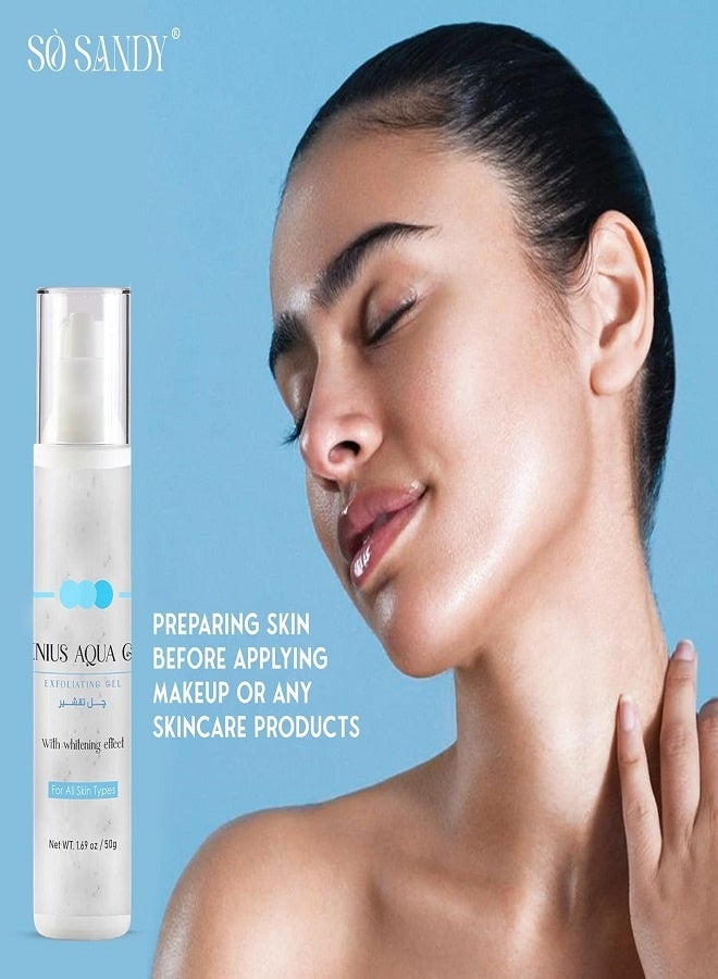 So Sandy Genius Aqua Exfoliating Gel with whitening Effect 50g - Image 5