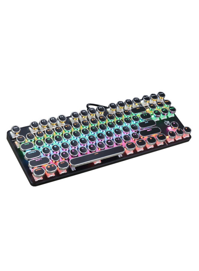Hot Meishang E-zu 917 Punk Mechanical Keyboard 87-key Gaming Keyboard Compeive Office Shopee