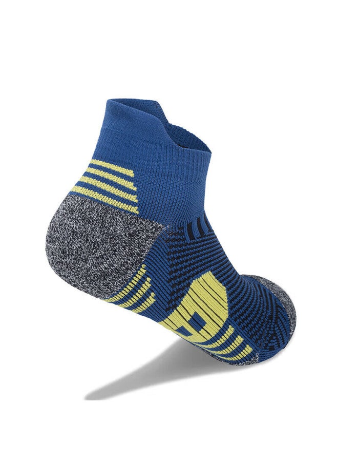 Tfo Compeion-level Outdoor Sports Socks Breathable Hiking Elastic Mountaineering Running Socks A213 Men's Dark Blue - Image 3