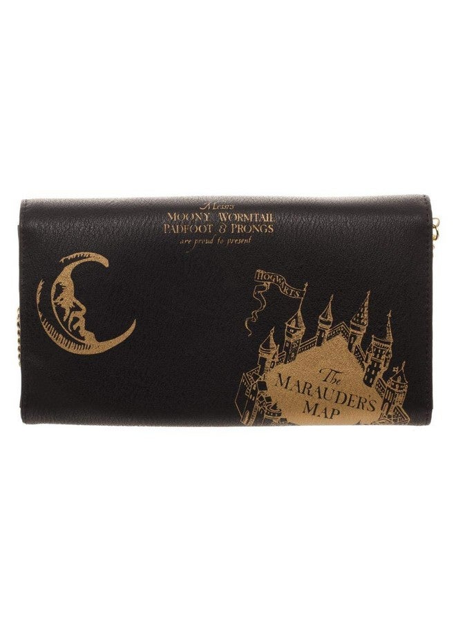 Bioworld Harry Potter Mischief Managed Foldover With Chain Strap Wallet - Image 2