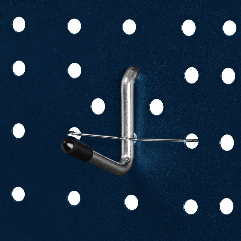 Pegboard Locks Metal,Durable Stainless Steel Hooks for Organizing Spaces,100pcs Clips - Image 4