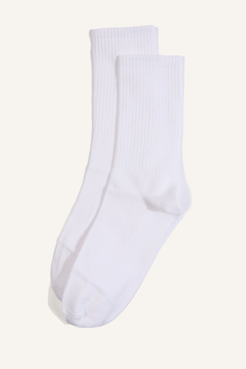 DeFacto White Man Man 3 piece Long sock Casual - Image 3