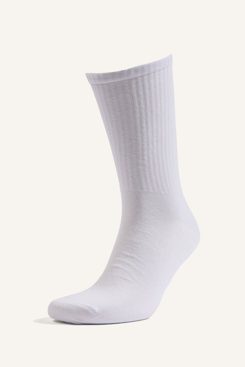 DeFacto White Man Man 3 piece Long sock Casual - Image 2