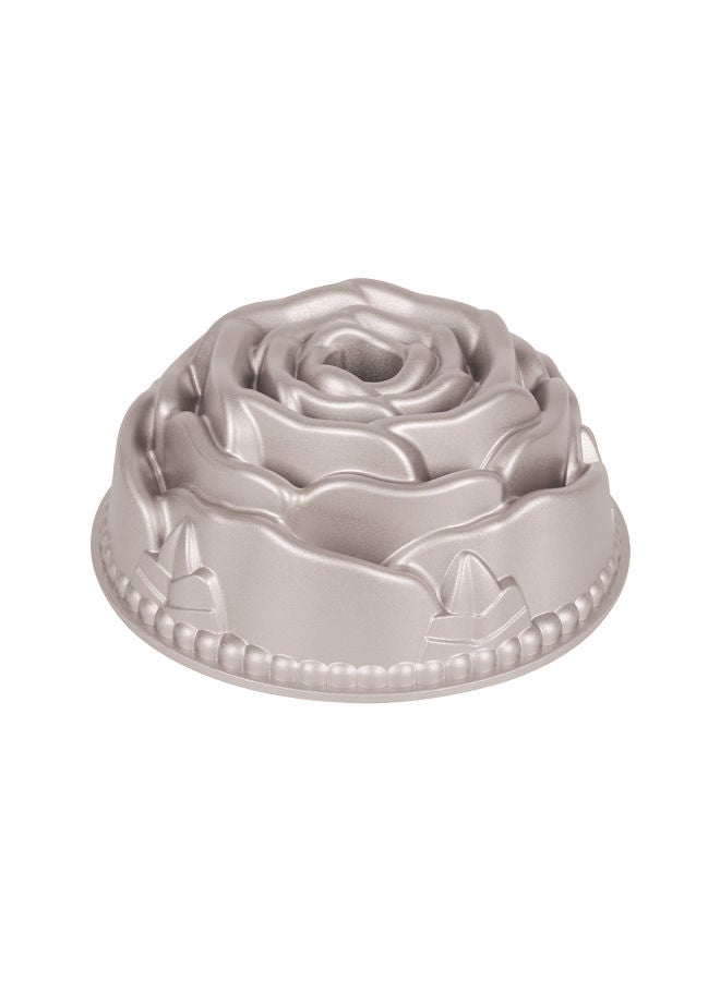 PROCILA Aluminium Granite Non-Stick Rose Mould Pan Grey 24cm - Image 2