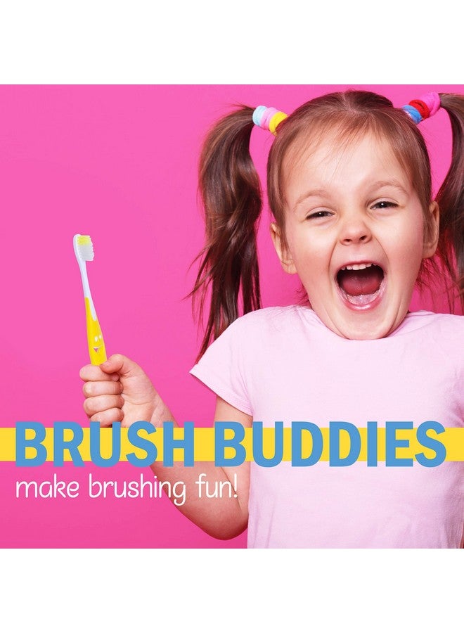 Lingito Kids Toothbrush Extra Soft, Easy Grip for Toddlers Toothbrushes | Children Size Toothbrush Pack Kids Ages 3+ - Image 4