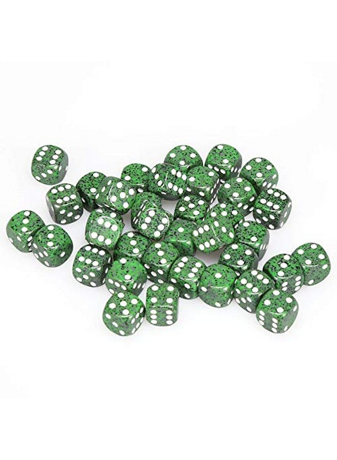 Chessex DND Dice Set-Chessex D&D Dice-12mm Speckled Recon Plastic Polyhedral Dice Set-Dungeons and Dragons Dice Includes 36 Dice - D6 (CHX25925) - Image 2