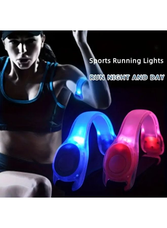 Green Outdoor Sports Running Light LED Multi Purpose Clip On Arm Ankle Strap - Image 2