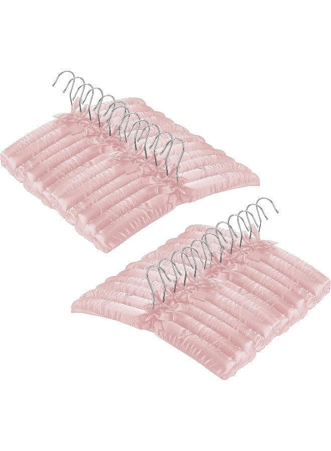 ZOBER Non-Slip Satin Padded Clothes Hangers With Silver Hook - Image 5
