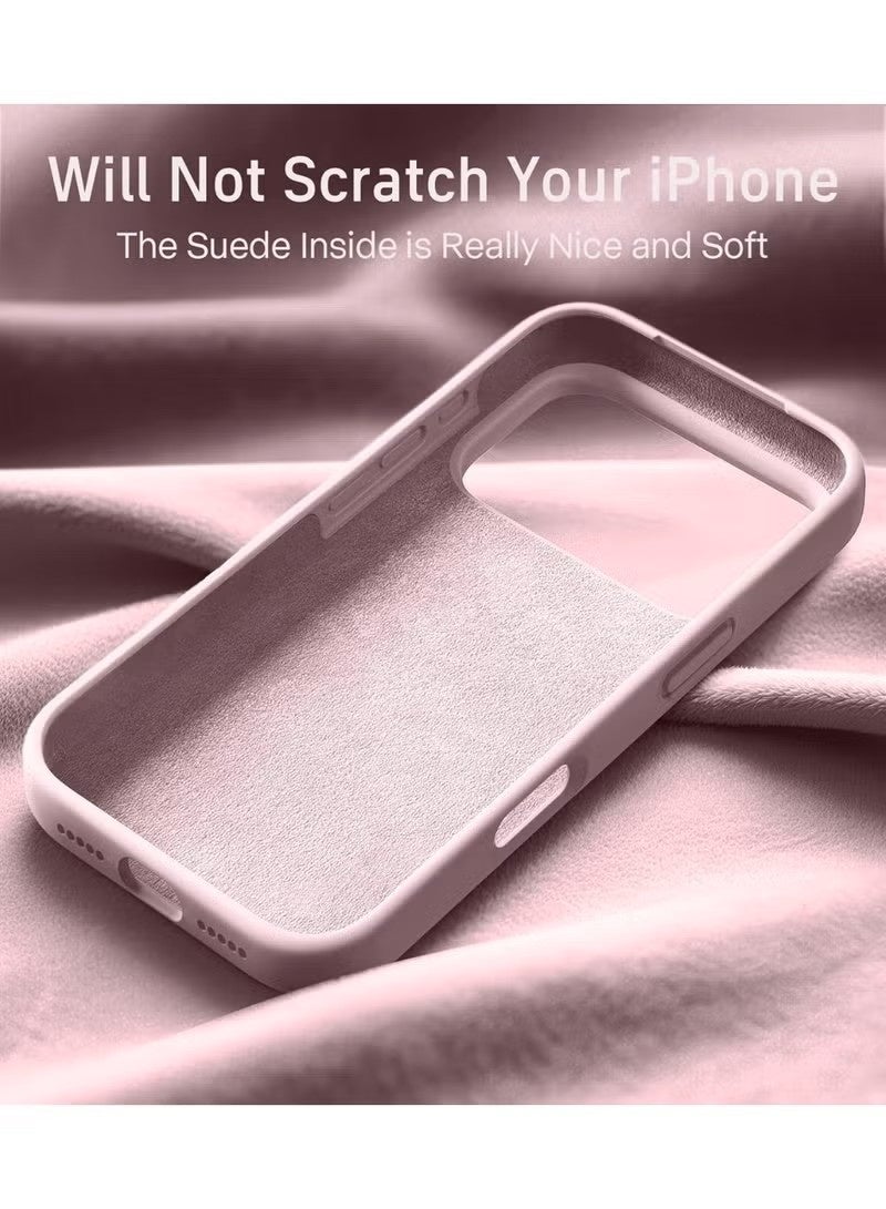 general Premium Liquid Silicone Protective Case for iPhone 17 Pro – Baby Pink - Image 5