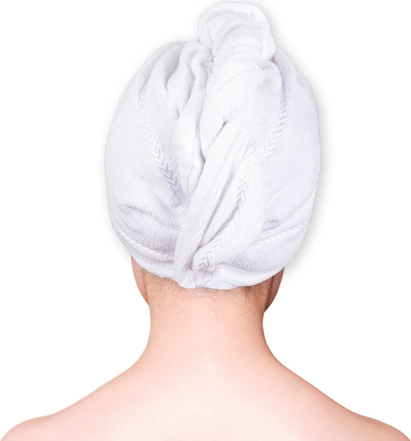 Ephemeris Buttoned Hair Drying Cap/Curl Head Towel/Hair Drying Cap
