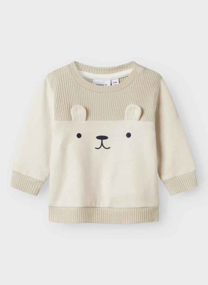 NAME IT Kids Nbnlivs Color Block Sweatshirt  - Image 1