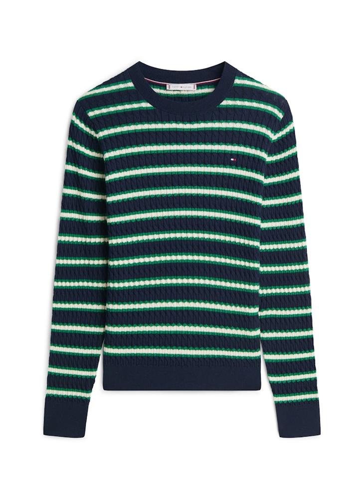 TOMMY HILFIGER Striped Pullover Sweater - Image 5