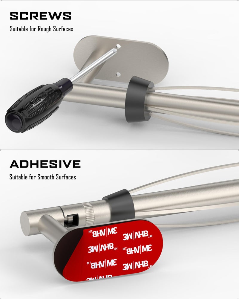 BATHDANCE BATHDANCE Paper Towel Holder Under Cabinet, Single Hand Operable Roll Holder with Damping Effect,No Drilling or Wall Mounted SUS304 Stainless Steel for Kitchen Bathroom (Sliver)  - Image 5