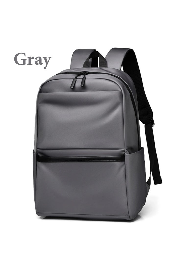 شنطة لاب توب - حقيبة ظهر - شنطة مدرسية - حقيبة لابتوب - رمادي - Image 1