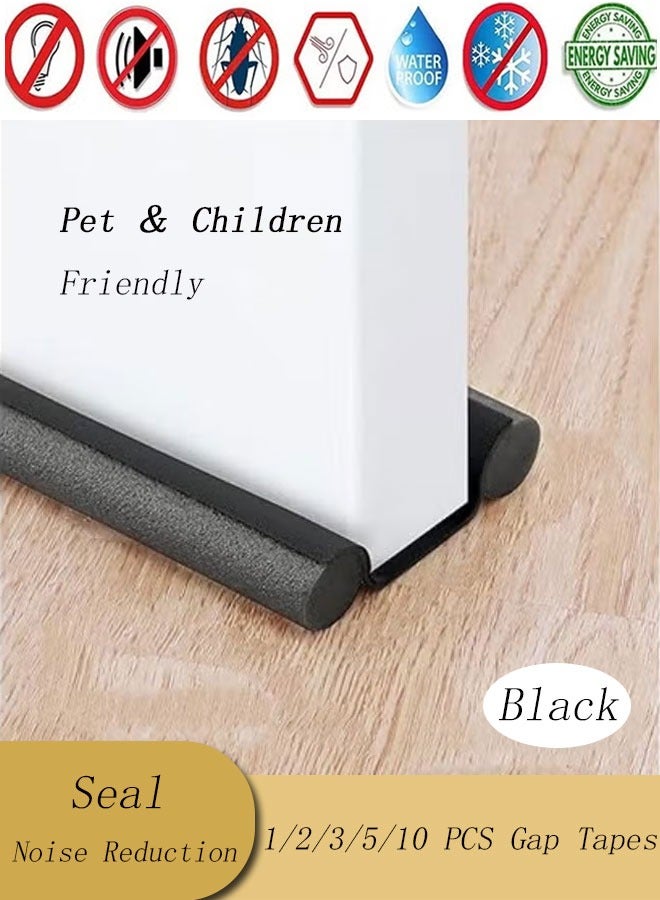 Door Window Frame Seal Weatherstrip Draft Noise Reduction Acoustic Foam Plugs For Sliding Doors Window And Wardrobe 95cm Adjustable  - Image 1