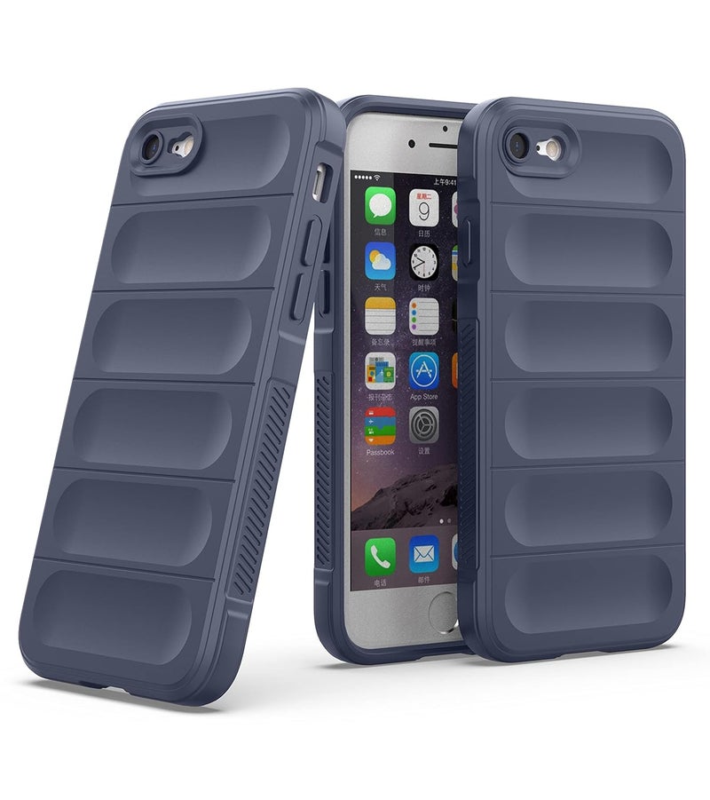 ZAPCASE غطاء خلفي لجهاز آيفون 7/8 / SE 2020 | متوافق مع غطاء خلفي لجهاز آيفون 7/8 / SE 2020 | غطاء سحري من السيليكون السائل مع حماية الكاميرا | ياقوتي - Image 1