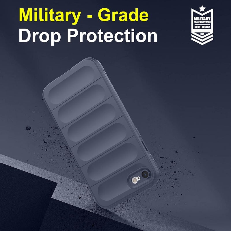 ZAPCASE غطاء خلفي لجهاز آيفون 7/8 / SE 2020 | متوافق مع غطاء خلفي لجهاز آيفون 7/8 / SE 2020 | غطاء سحري من السيليكون السائل مع حماية الكاميرا | ياقوتي - Image 5