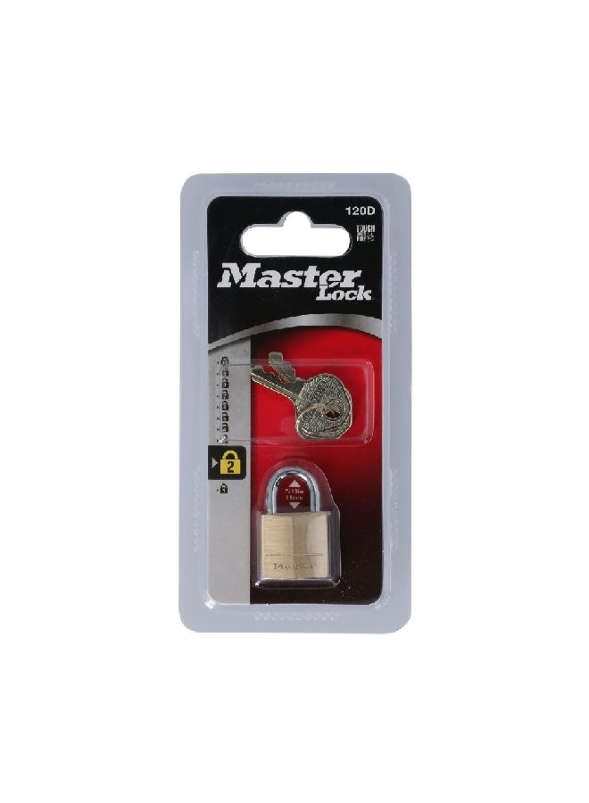 Master Lock Padlock Brass 11 mm 120D - Image 1