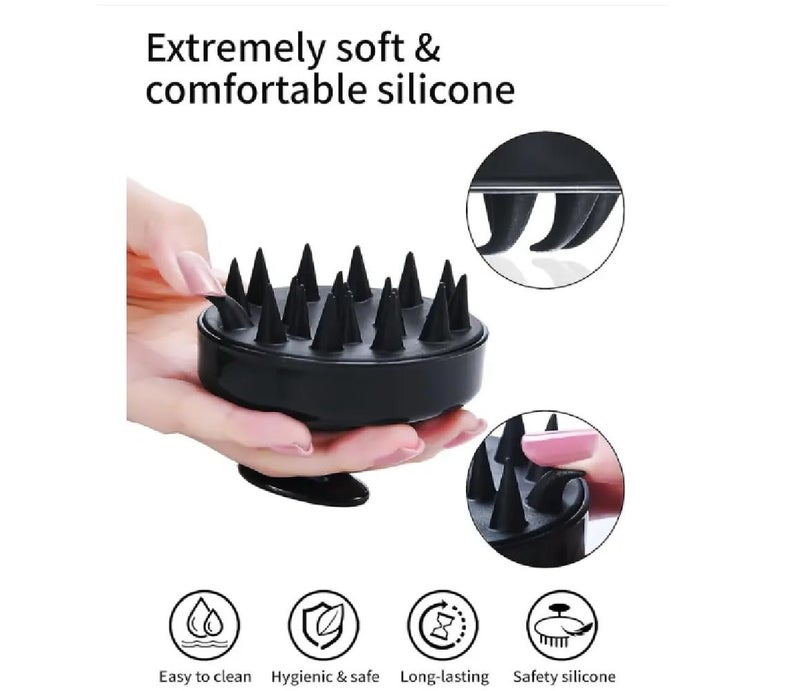 إسكدنيا QinPin Cleaning bath brush massager shampoo shower salon foot scrubber brush - Image 3