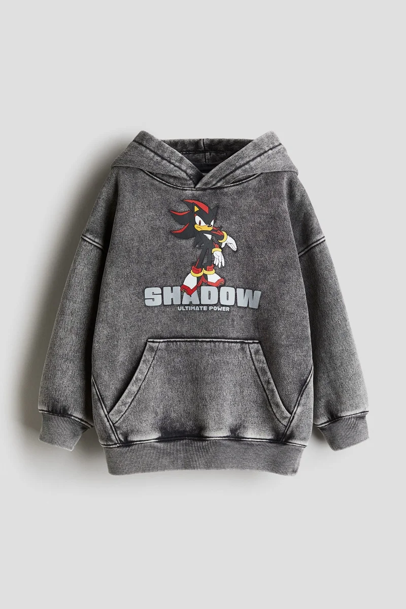 H&M Print-motif hoodie