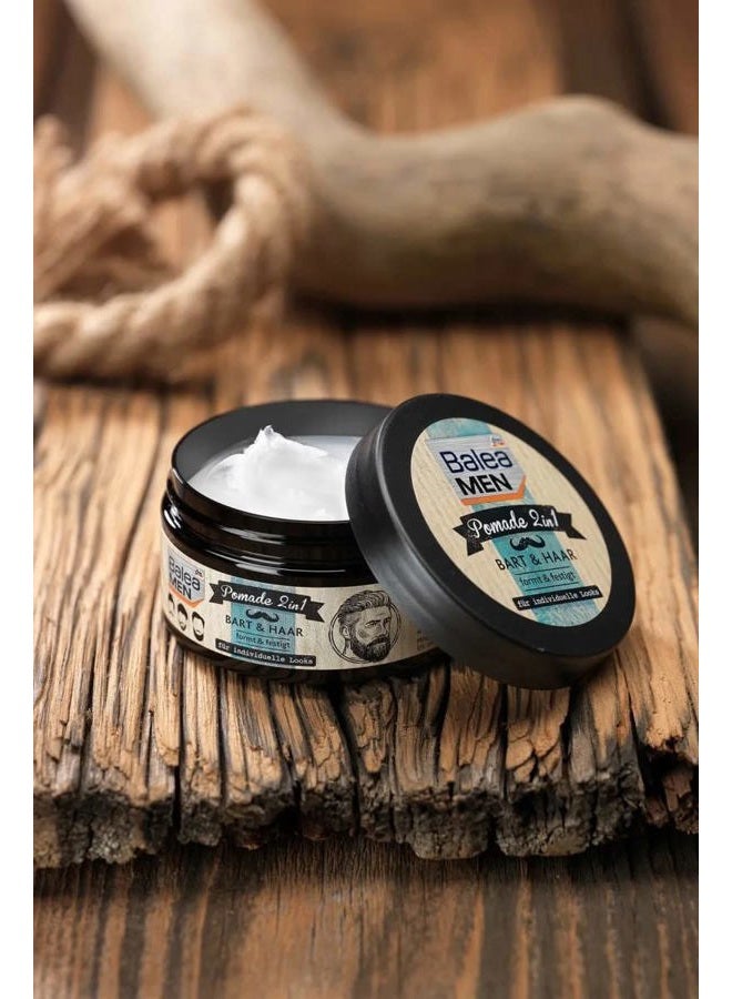 balea مُرَطِب للرجال 2 في 1 لللحية والشعر، 100 مل - منتج ألماني - Image 3