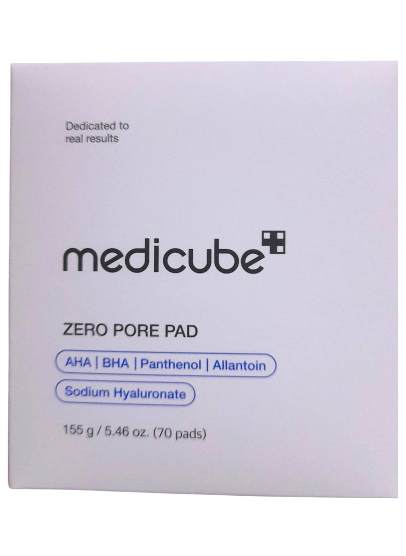 Medicube - Zero Pore Pad 2.0, 70pads (5.46 oz) - Image 1