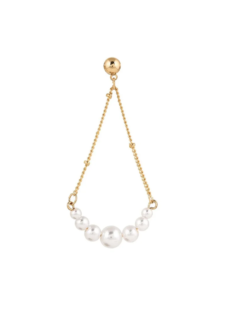 Priyaasi Pearls Contemporary Drop Earrings