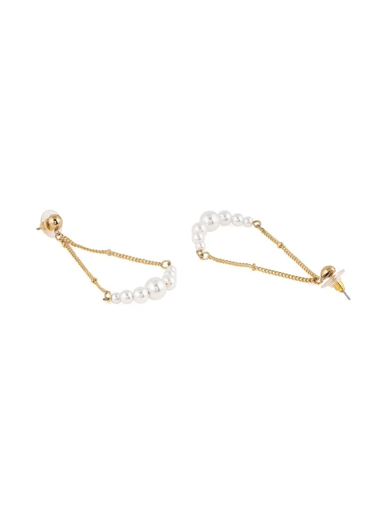 Priyaasi Pearls Contemporary Drop Earrings