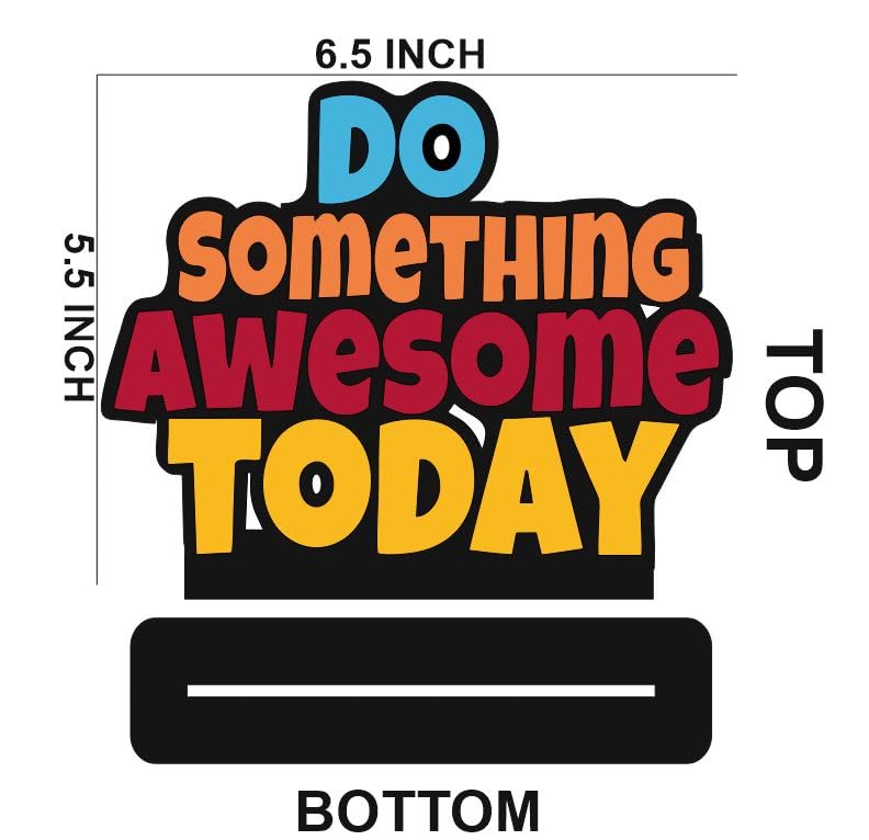300Sparkles Wooden Showpiece Motivational Quotes for Study Table Kids Room Office Desk Home Decoration Living Room Modern Gifting Showpiece Item WS05 - Image 3