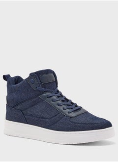 Seventy Five Denim High Top Streetwear Sneakers  - Image 2
