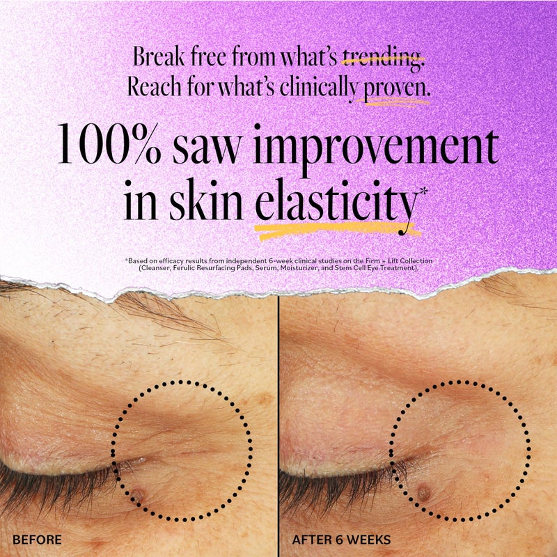 derma-e Derma E Stem Cell Lifting Eye Treatment â€“ Multi Action Firming and Tightening Under Eye and Upper Eyelid Cream - Hydrating and Revitalizing Moisturizer, 0.5oz - Image 3